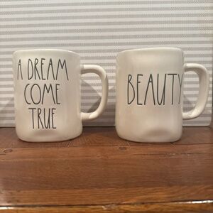 Rae Dunn Princess Mugs (set of 3)